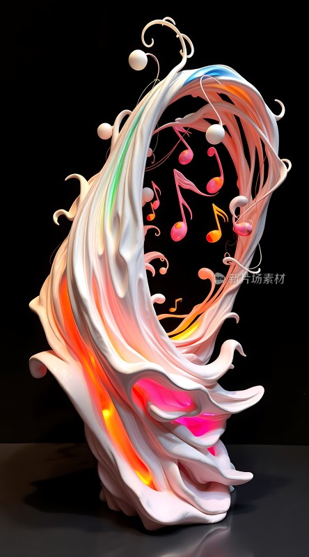 音乐之舞旋律与色彩的交响乐章