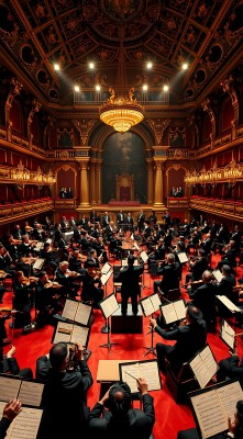 交响乐团华丽演奏