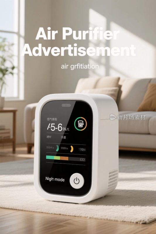空气净化器广告宣传图