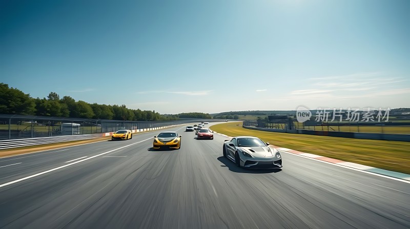 赛道飞驰赛车竞速