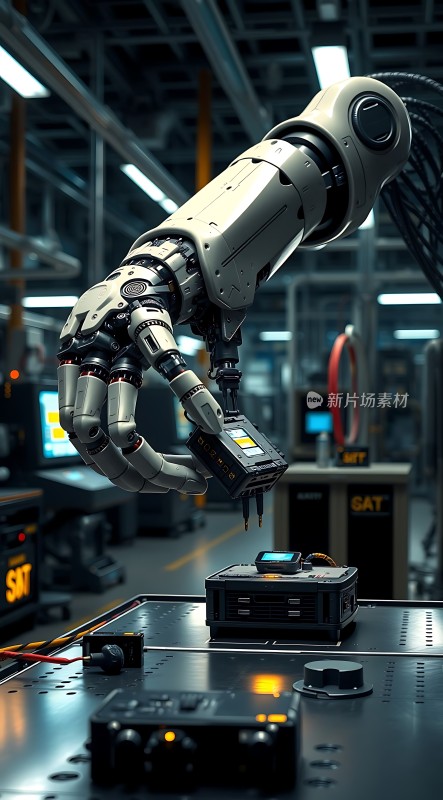 机械臂操作精密仪器