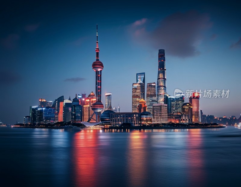 上海夜景璀璨