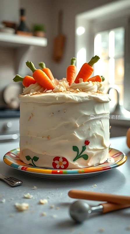 奶油胡萝卜蛋糕