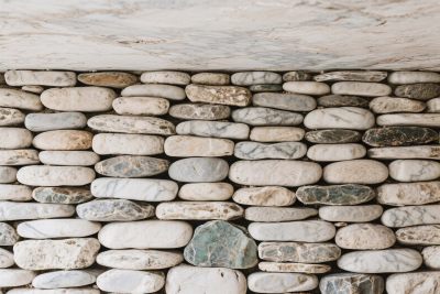 石块墙面纹理图