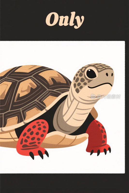 卡通乌龟插画