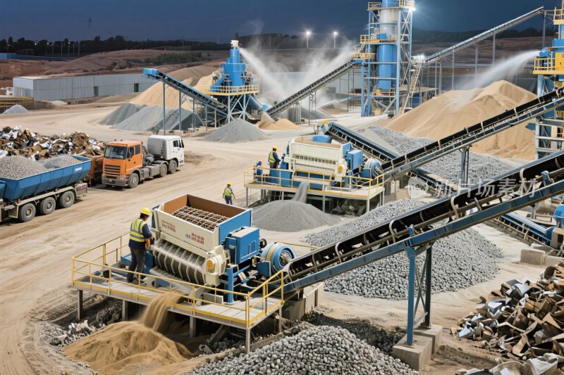 工业作业加工场景