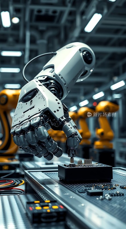 智能机械臂精准操作电子元件
