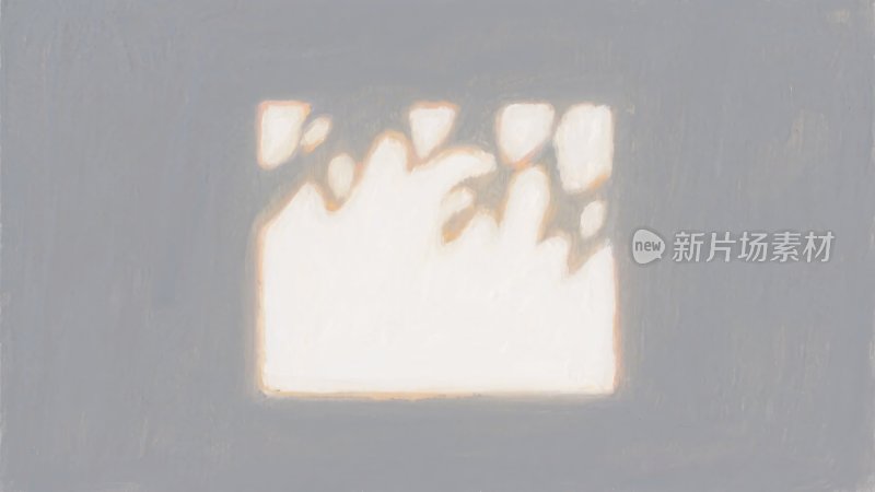 光影树叶图案画面