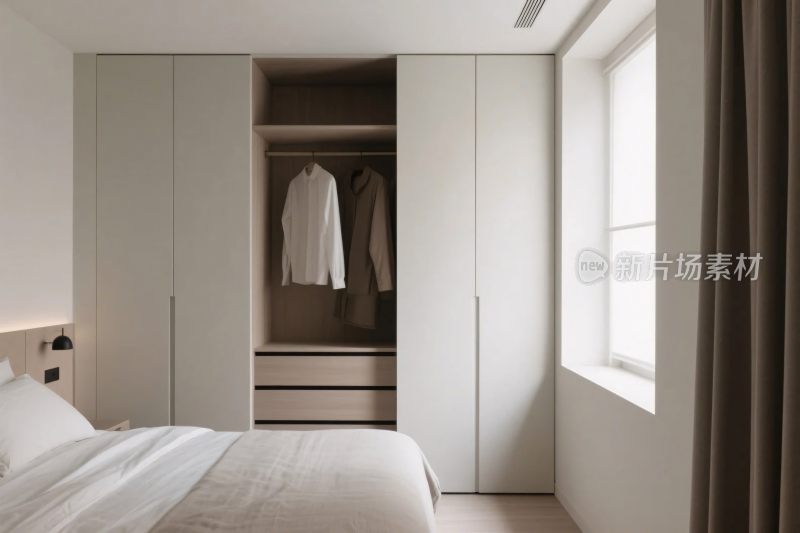 现代简约卧室衣柜