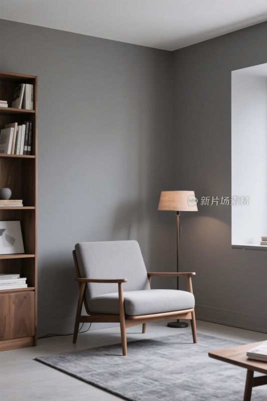 简约客厅室内场景