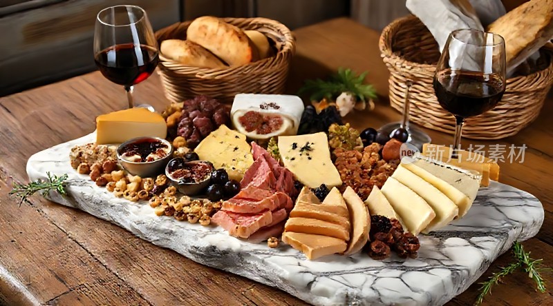 红酒奶酪拼盘盛宴