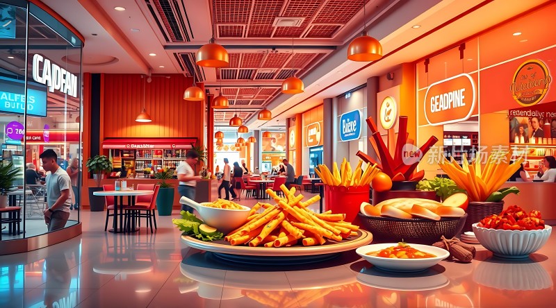 新商场美食盛宴尽享美味佳肴