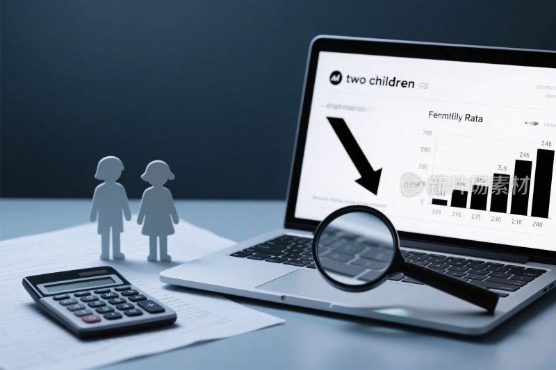 数据分析场景插画