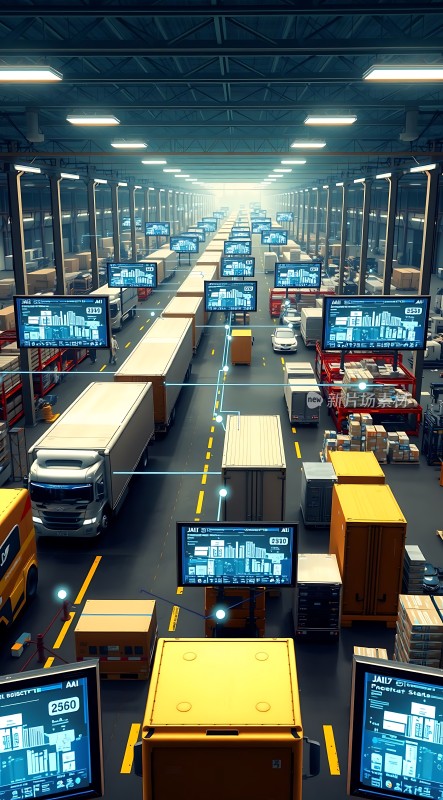 智能物流中心高效运作