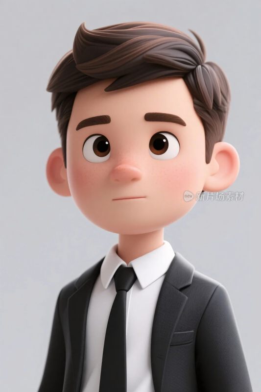 卡通职业形象插画