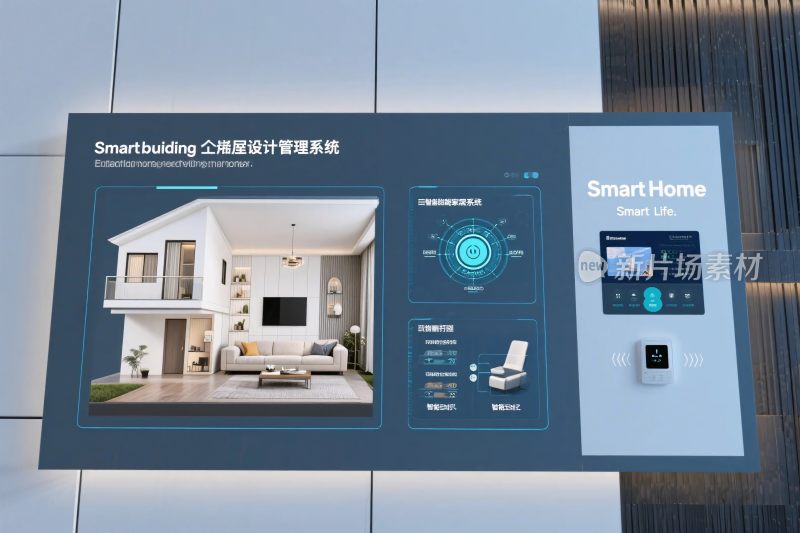 智能家居系统展示界面