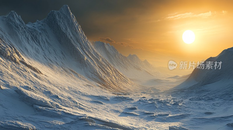 雪山大场景