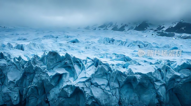 冰封世界雪原奇观