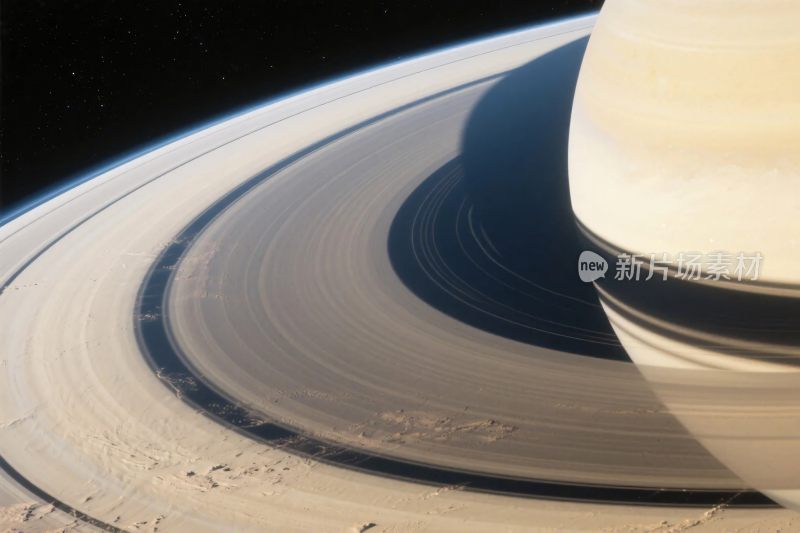 太阳系行星土星及环