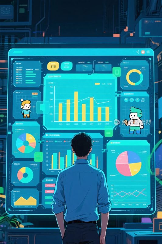 数字化数据界面展示