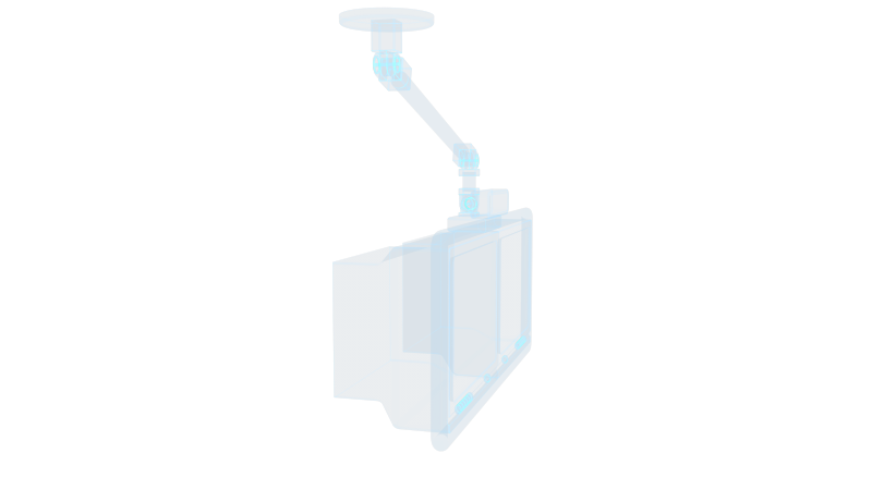 医用监视器 屏幕显示屏显示器医院检查设备