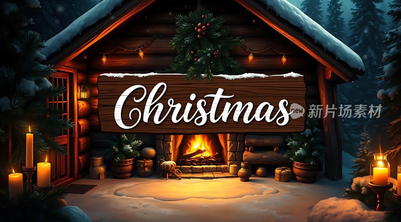 圣诞温馨小屋