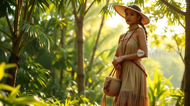 阳光下的热带风情