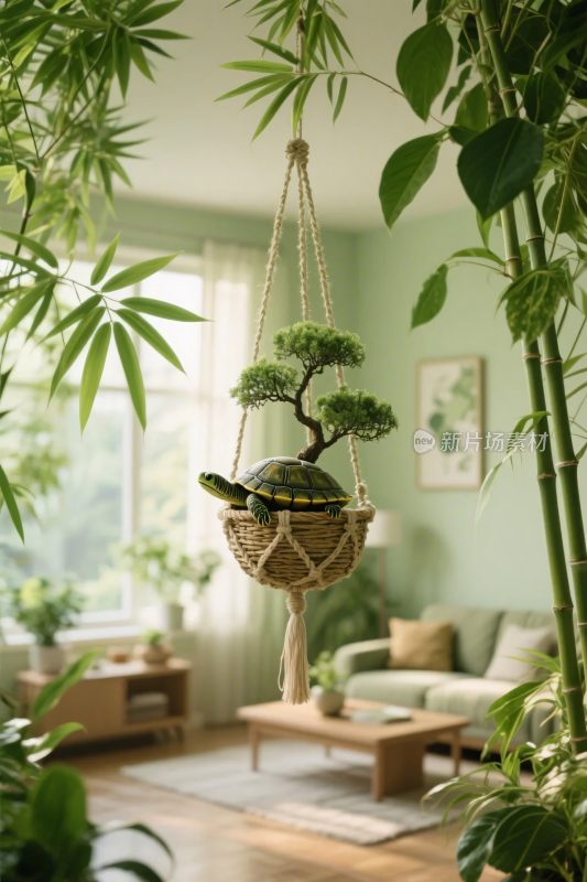 室内绿植装饰场景