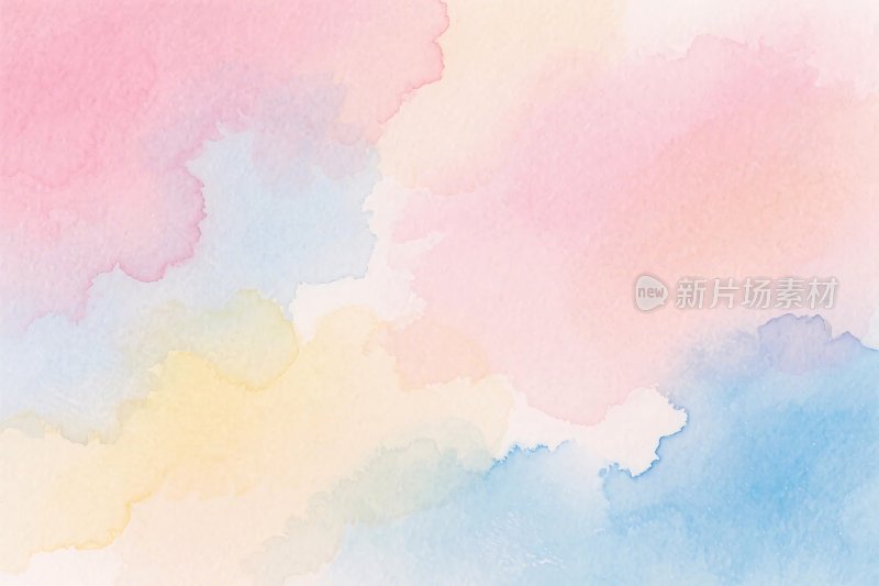 柔和渐变水彩背景