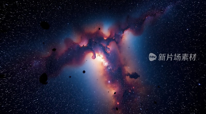 宇宙奇观星云与行星