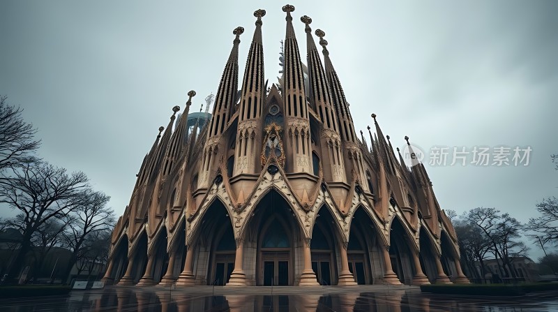哥特式建筑奇观震撼视觉盛宴！