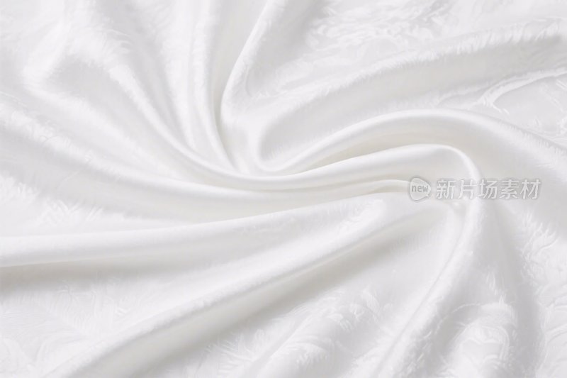 白色布料纹理图