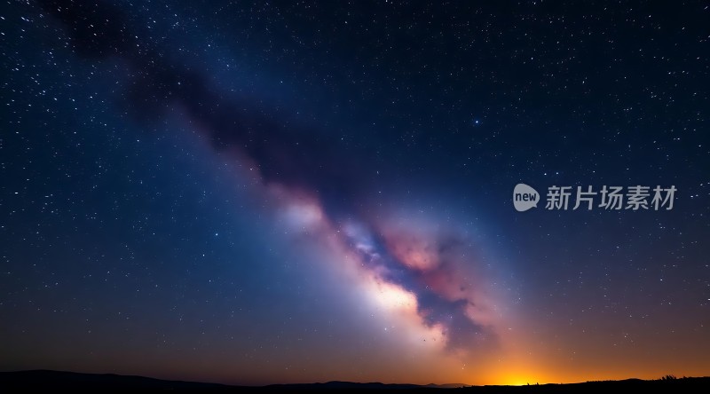 璀璨银河星空之舞