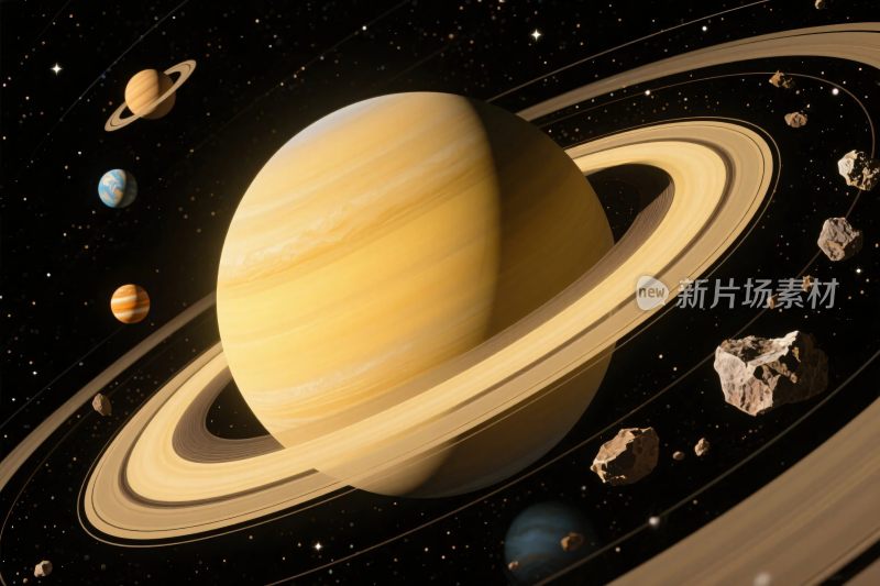 太阳系行星天体场景