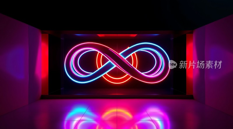 霓虹光影无限循环