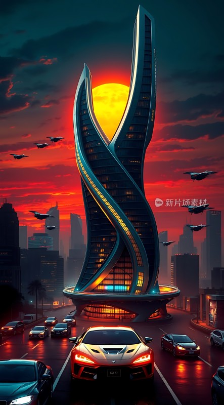 未来之城科技与建筑的交响曲