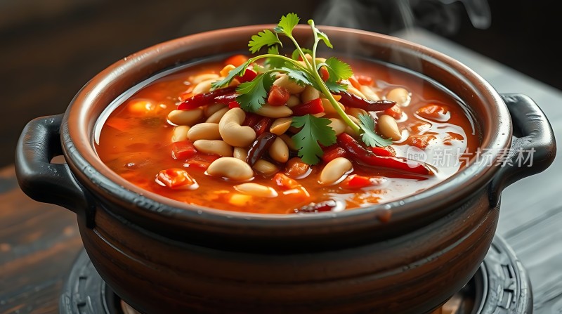 香辣花生炖菜