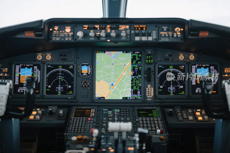 飞机驾驶舱视角