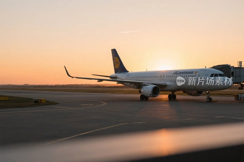 机场停放的飞机