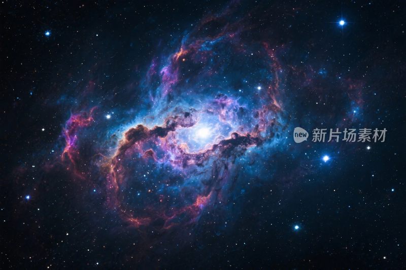 绚丽的星云宇宙景象