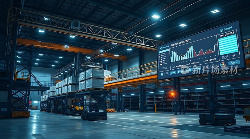 智能仓储中心高效物流管理