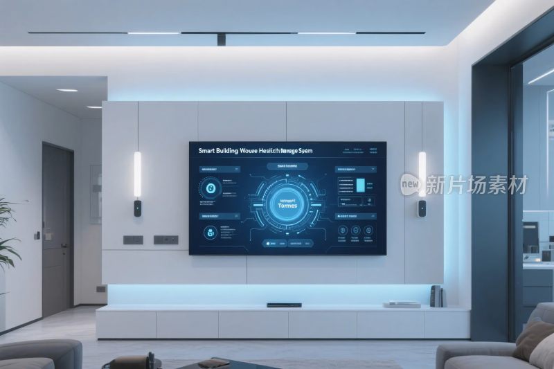 现代简约客厅智能界面
