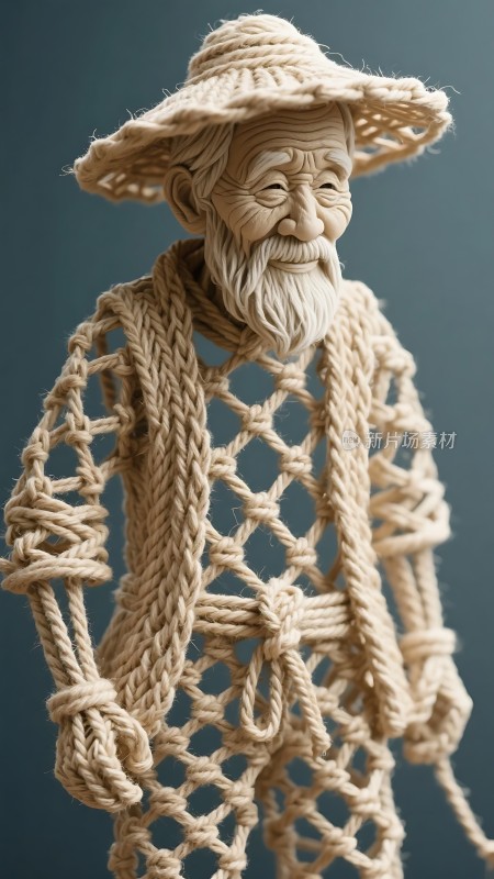 绳结老人