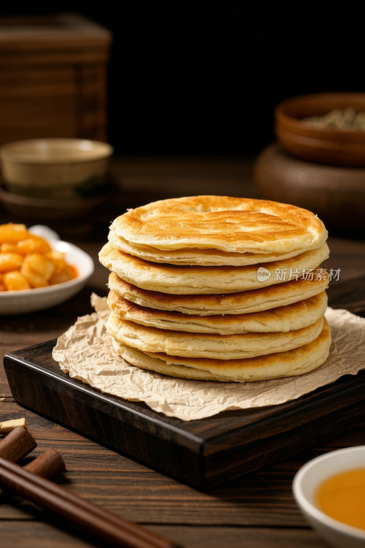 千层饼中国传统经典美食中式家常美味食物