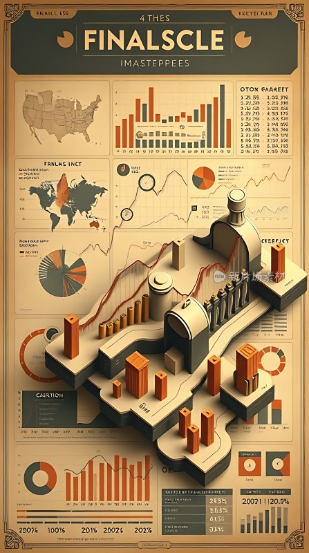 数据图表展示信息图设计