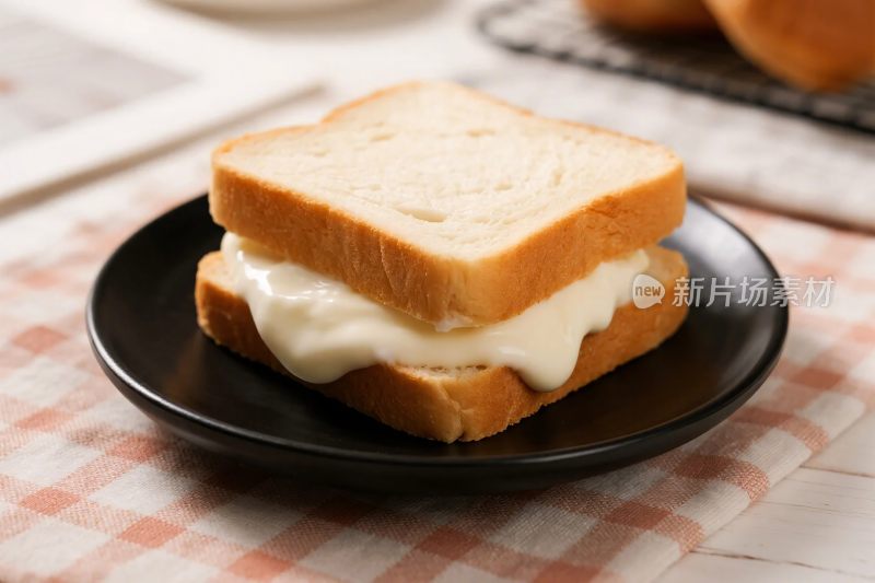 美味三明治美食摄影