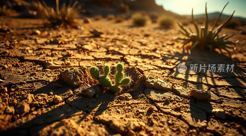 阳光下的坚韧生命