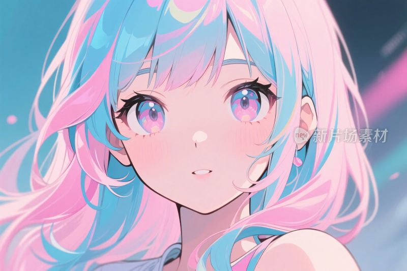 动漫风格插画角色