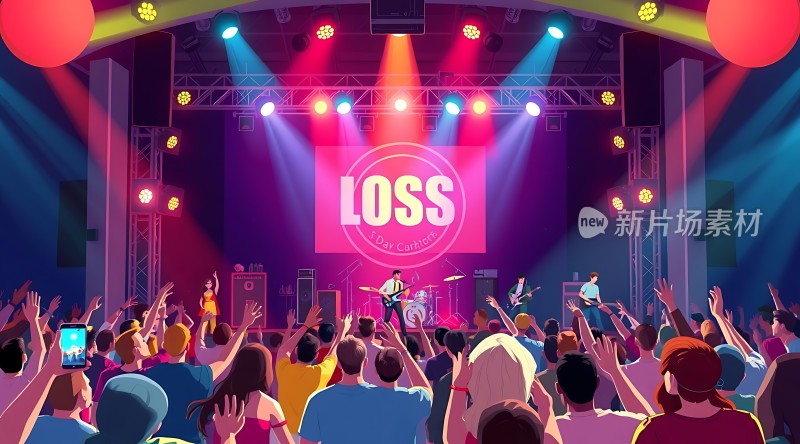 乐动之夜乐队演出现场