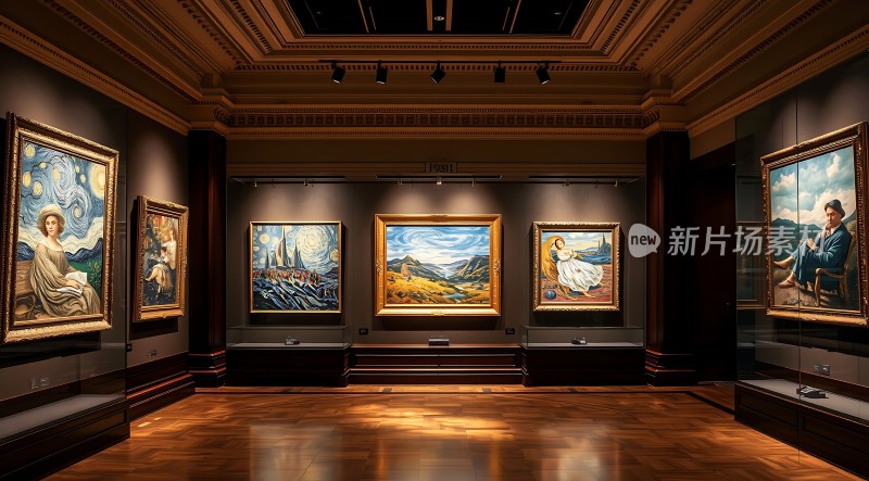 艺术殿堂经典画作荟萃